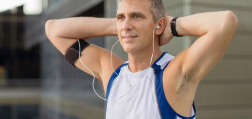 man wearing natural deodorant