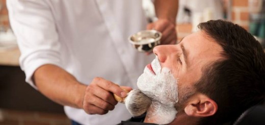 shaving brush guide